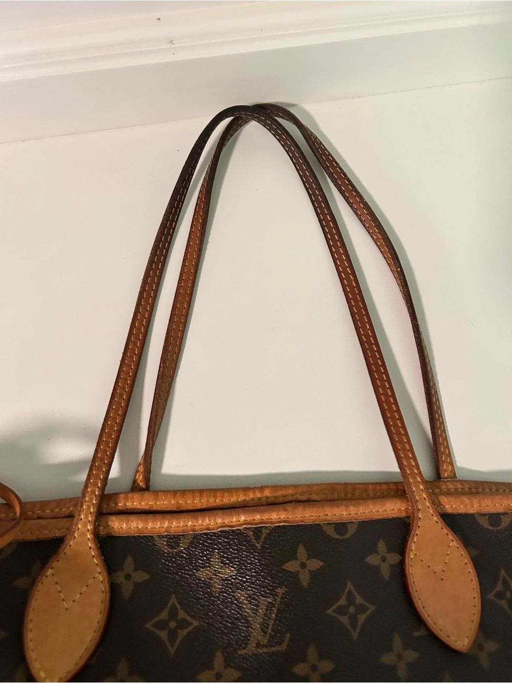 Louis Vuitton Neverfull Monogram GM bag & wristlet - Picture 3 of 15